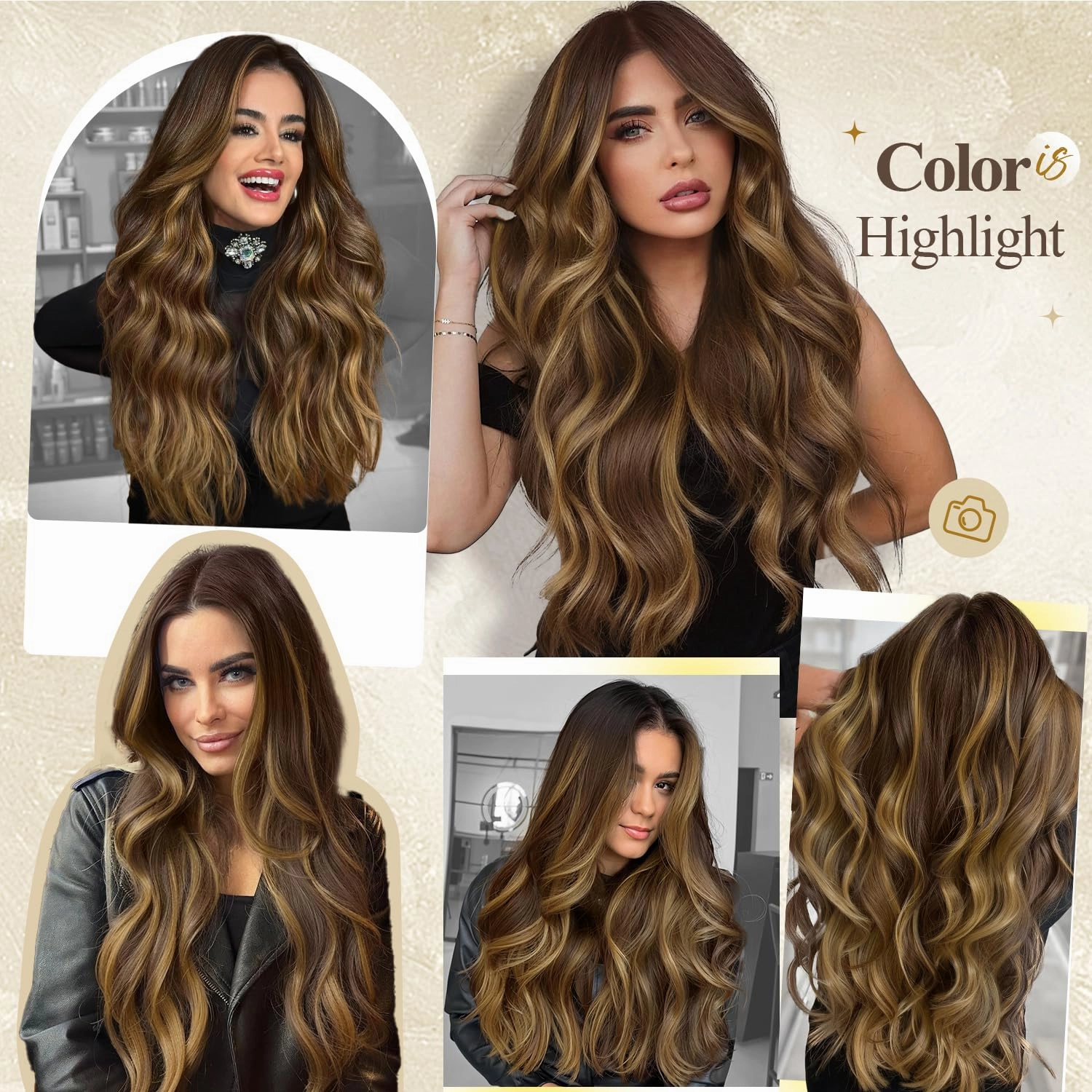 Remy Human Hair Extension Micro Ring PU Hair Extensions T4/27 Highlight PU Invisible Hole Weft Human Hair Extensions Bead Weft Hair Extension Tape in Human Hair for Women (40g 4Pcs,22 Inch)