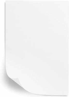 Reskid Loose 25-Sheet Pack of Large 19" x 25" Finger Paint Paper for Easels, Ideal for Kids Drawing Paper, Schools, Offices, and All Your Artistic Needs