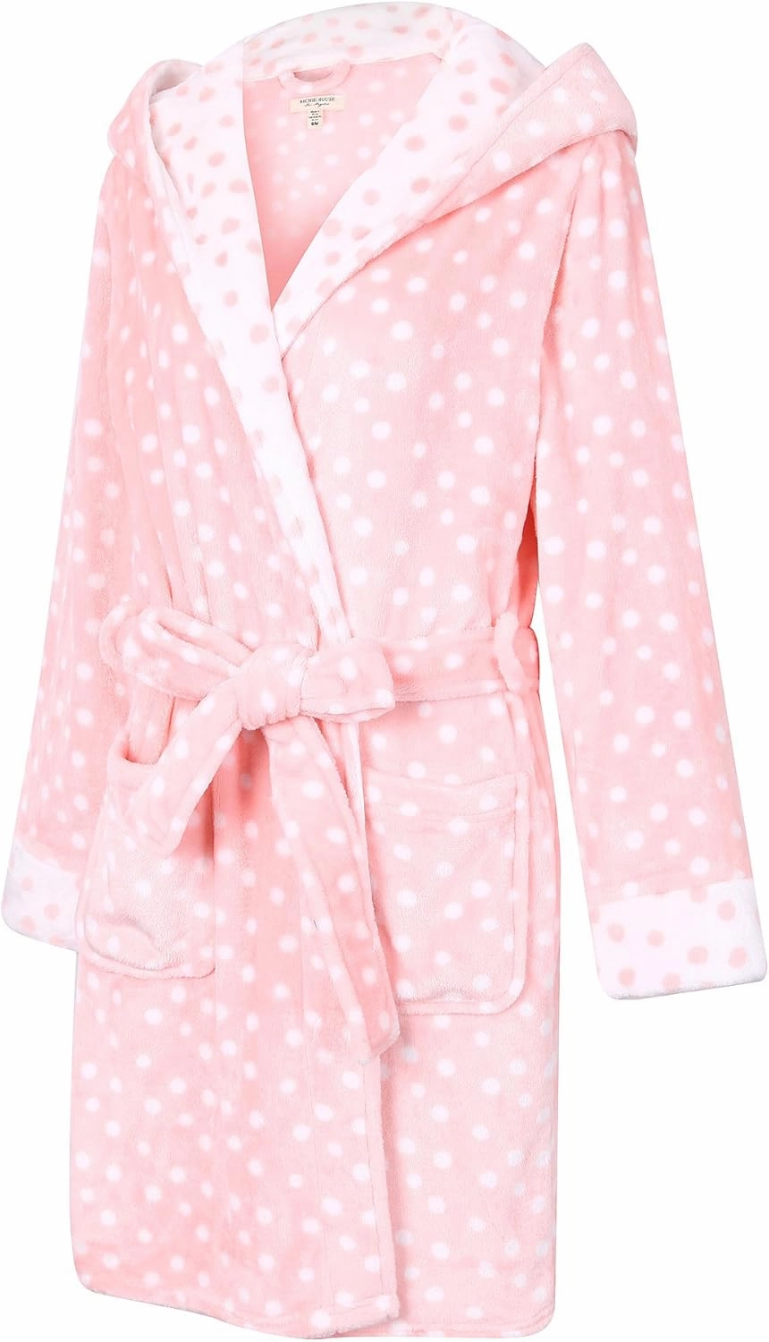 Richie House Women's Bathrobe Robe with Two Ears Uni Size for S-L RHW2498