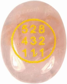 Rose Quartz Switch Word & Love Zibu Symbol Of Prosperity Cabochon-B0B5D6DY8T