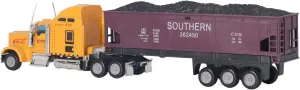 RTLR Kids Trucks Model, Transport Truck Model Glossy 1:65 for Kids (Type 1)