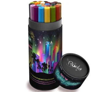 Rude Cosmetics City of Flashing Lights Micro Retractable Liner Collection