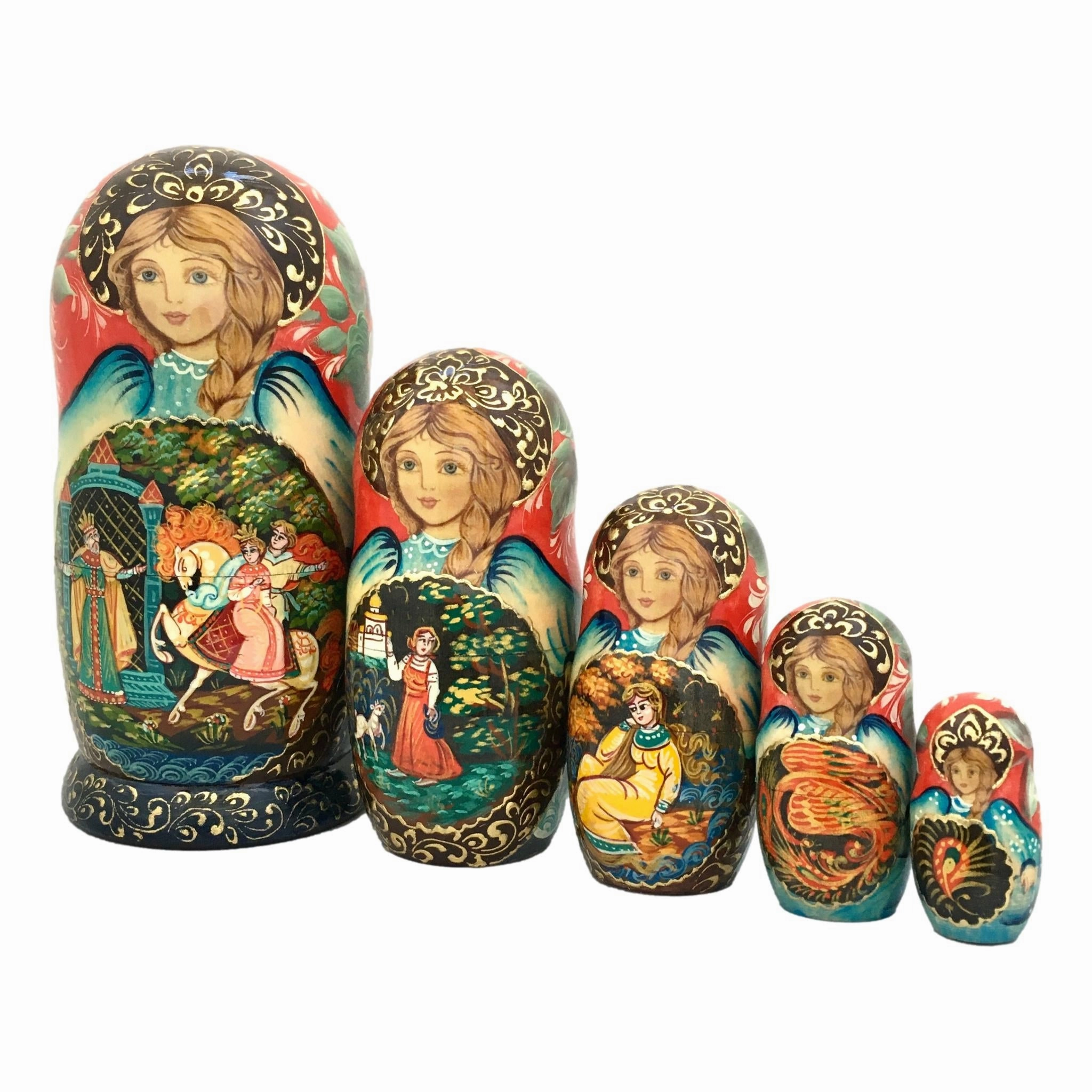 Russian Fairytale Nesting Dolls