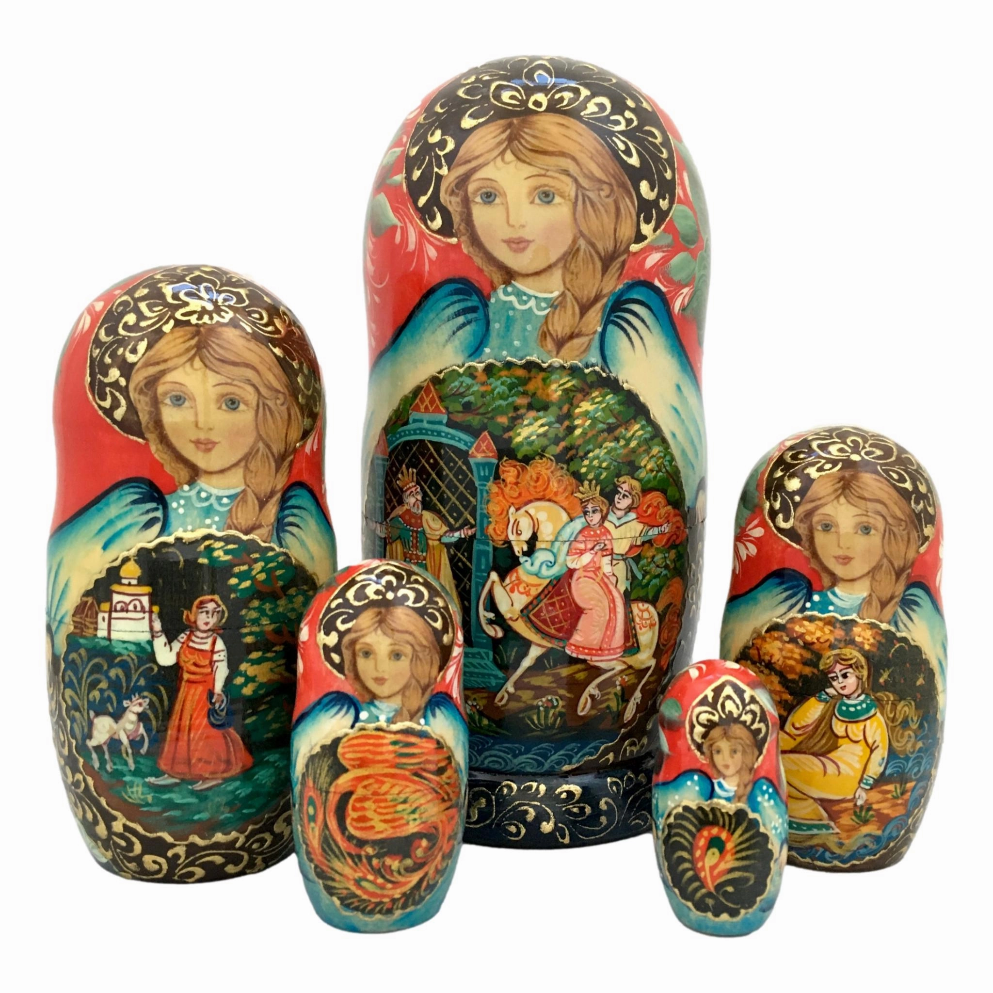 Russian Fairytale Nesting Dolls