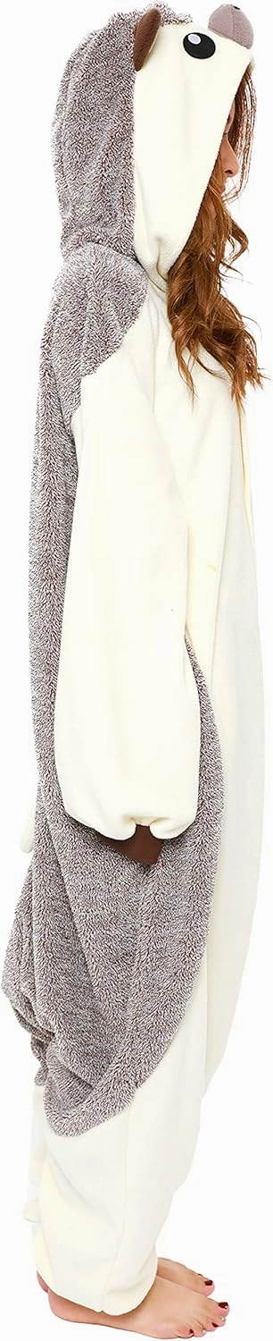 SAZAC Hedgehog Kigurumi - Onesie Jumpsuit Halloween Costume