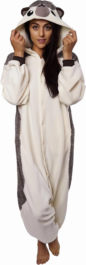 SAZAC Hedgehog Kigurumi - Onesie Jumpsuit Halloween Costume
