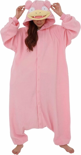 SAZAC Kigurumi - Pokemon - Slowpoke - Onesie Jumpsuit Halloween Costume