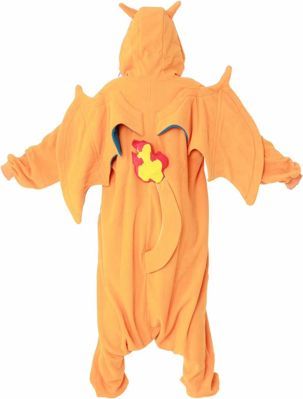 SAZAC Pokemon Charizard Kigurumi Onesie - Adult Halloween, Cosplay, Loungewear - Ultra Soft & Cozy - Unisex
