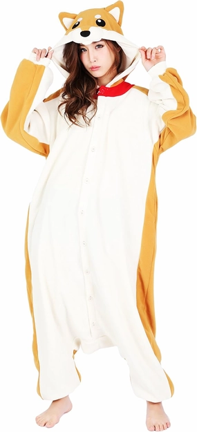 SAZAC Shiba Inu Kigurumi - Onesie Jumpsuit Halloween Costume