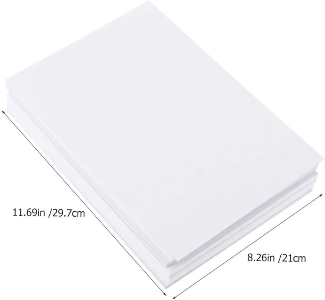 SEWOART 100pcs Watercolor Paper Drawing and Painting Sketchbook Paper Fine for Artists and Beginners for Creative Projects and Techniques