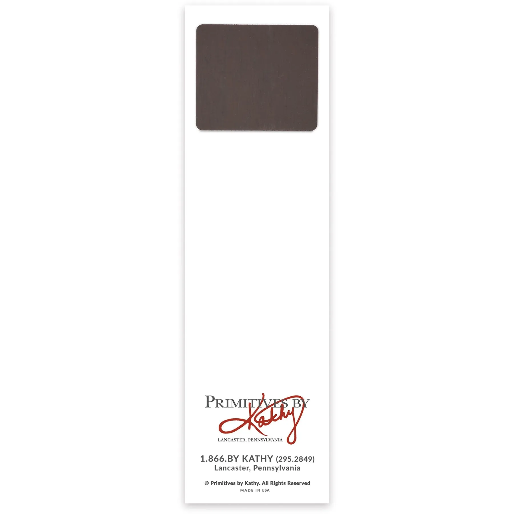 Shiitake List Note Pad | Holds to Fridge with Strong Magnet | 9.5" x 2.75"