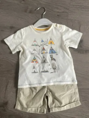 Shorts and T Shirt Set (9-12mths)