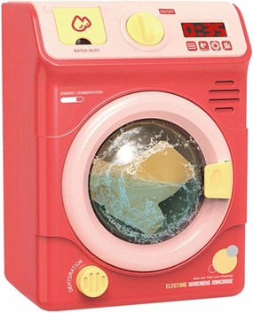 Simulation Washing Machine Toy - Exquisite Mini Home Appliance for Educational Playing House - 1 Set