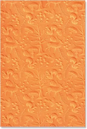 Sizzix 3-D Textured Impressions Folder Winter Woodland by Kath Breen | 666039 | Chapter 4 2022 Emboss, Grey