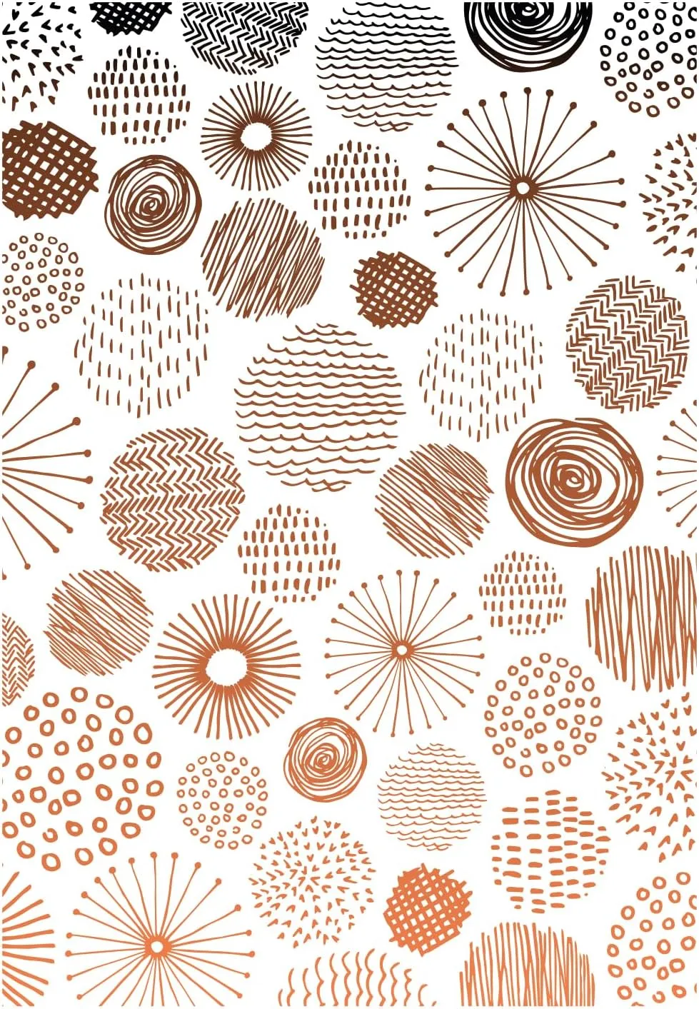 Sizzix Clear Cosmopolitan, Stamp Set-Ecliptic by Stacey Park, 6 Pack