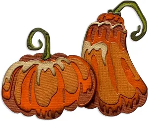 Sizzix Sizzx Thinlits Die Set 12PK Pumpkin Duo Colorize by Tim Holtz | 665999 | Chapter 3 2022, Multicolor