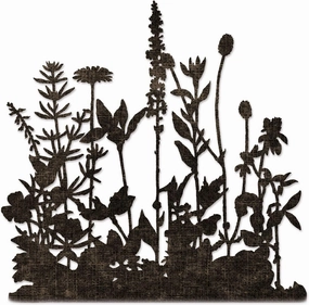 Sizzix Thinlits Die Flower Field by Tim Holtz, 665369, Multicolor