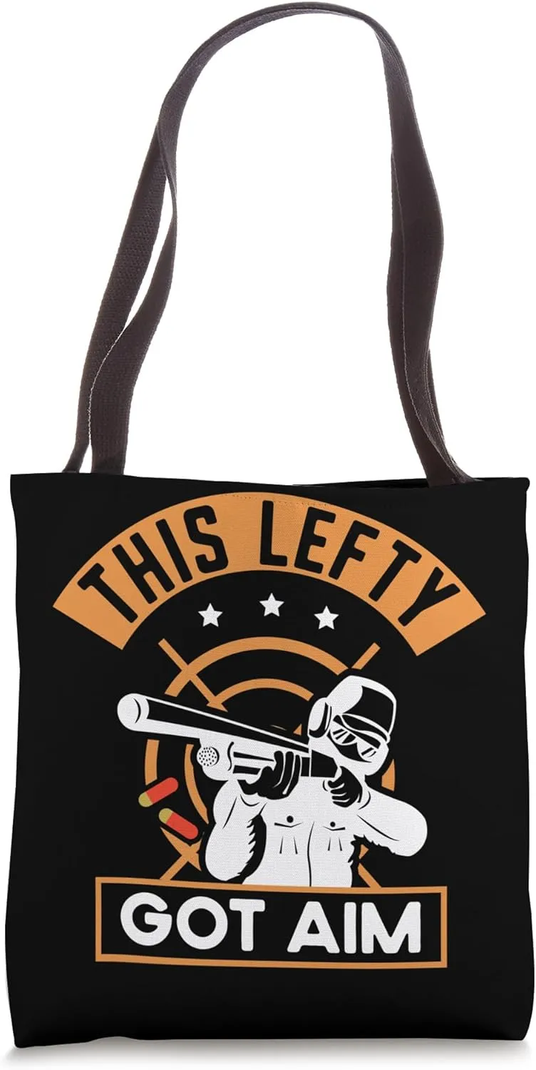Skeet shooting clay pigeon shooting trap shooter Tote Bag