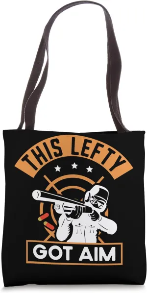 Skeet shooting clay pigeon shooting trap shooter Tote Bag