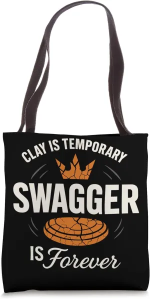 Skeet Shooting Trap Shooter Clay Target Pull and Shoot Tote Bag