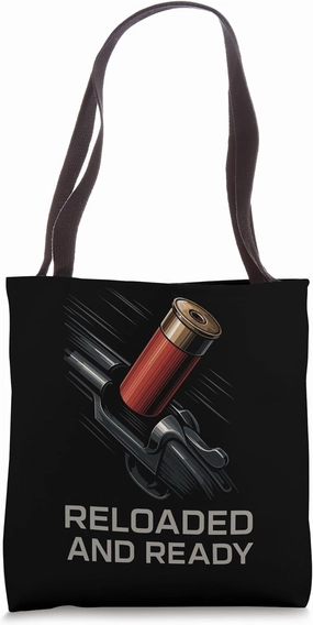 Skeet Shooting Trap Shooter Clay Target Pull and Shoot Tote Bag
