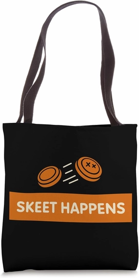 Skeet Shooting Trap Shooter Clay Target Pull and Shoot Tote Bag