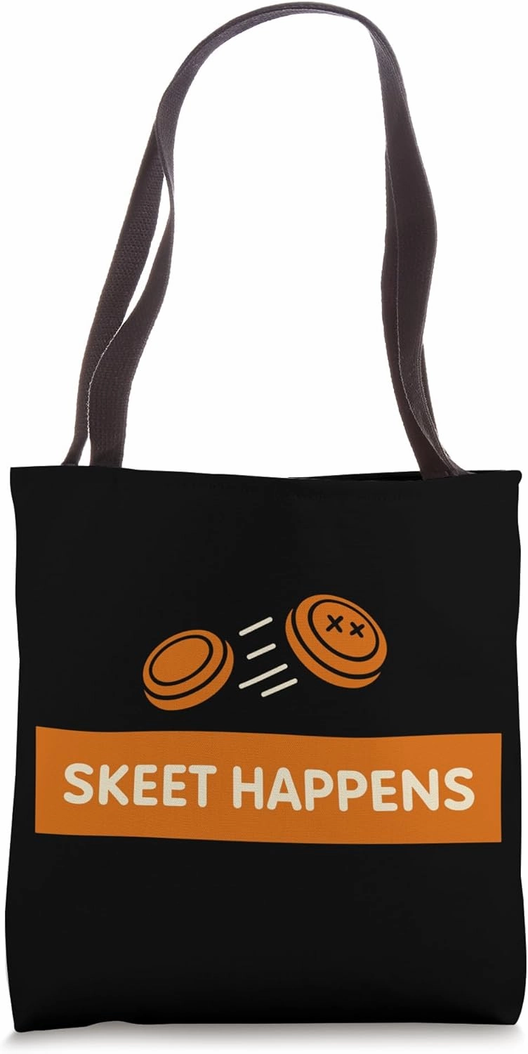 Skeet Shooting Trap Shooter Clay Target Pull and Shoot Tote Bag