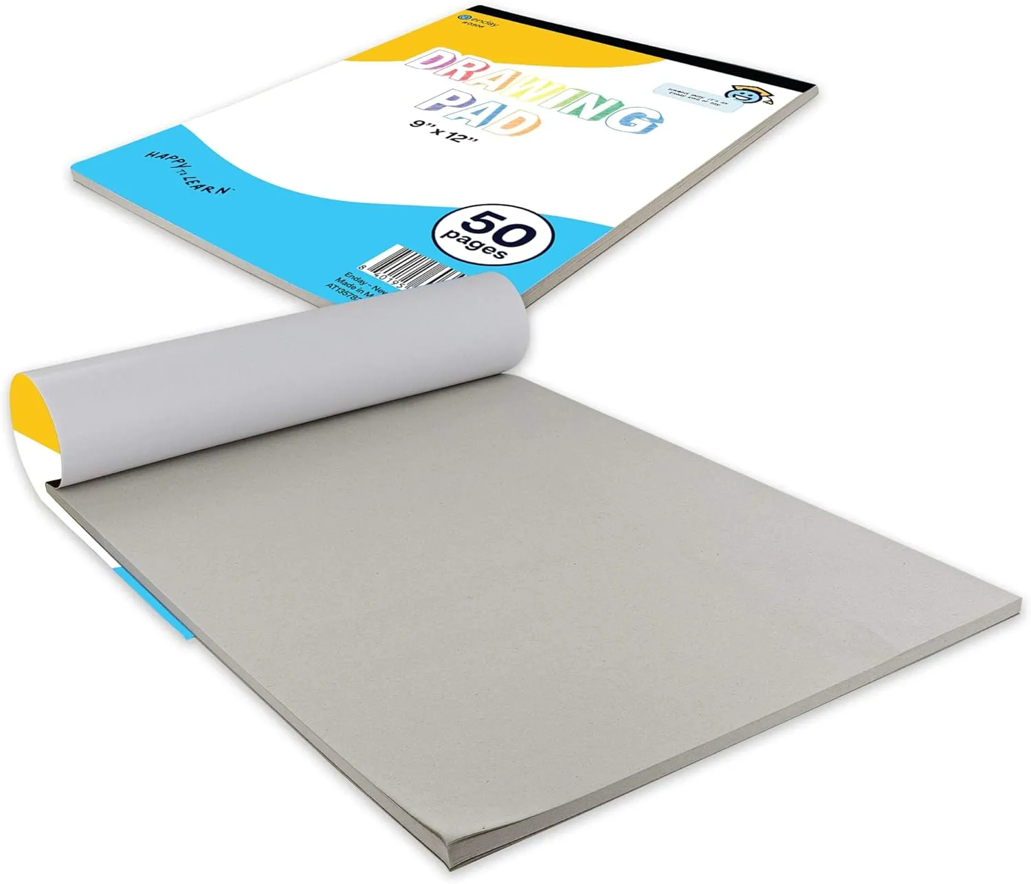 Sketch Pad For Kids (6 Pack) - 9" x 12" Kids Drawing Pad, 50 Sheets Kids Sketch Book, Doodle Pad, Art paper for kids, Kids sketch pad, Kids drawing paper - by Enday