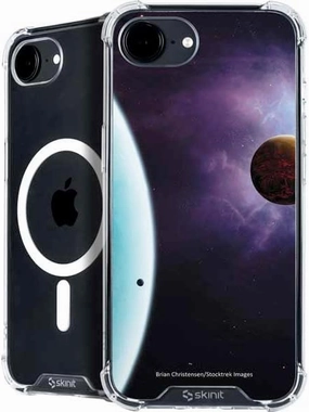Skinit Phone Case Compatible with MagSafe iPhone 16e - Officially Licensed StockTrek Two Planets Born from The Same Star Design