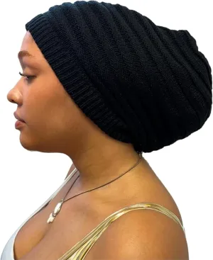Slouchy Beanie for Locs Dreadlocks and Natural Hair Styles. Dreadlock Cap Dread Hats for Women Dreadlock Beanie for Men