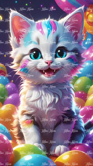 Smiling kitty
