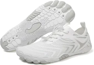 Smoneyful Hiking Footwear Barefoot Shoes Women, Breathable Non Slip, Wide Toe Water Hike, Neuropathy Grounded Comfort Wear