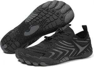 Smoneyful Hiking Footwear Barefoot Shoes Women, Breathable Non Slip, Wide Toe Water Hike, Neuropathy Grounded Comfort Wear