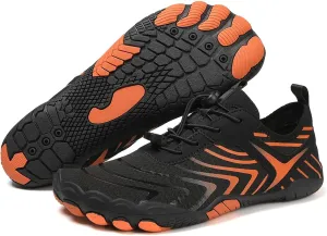 Smoneyful Hiking Footwear Barefoot Shoes Women, Breathable Non Slip, Wide Toe Water Hike, Neuropathy Grounded Comfort Wear