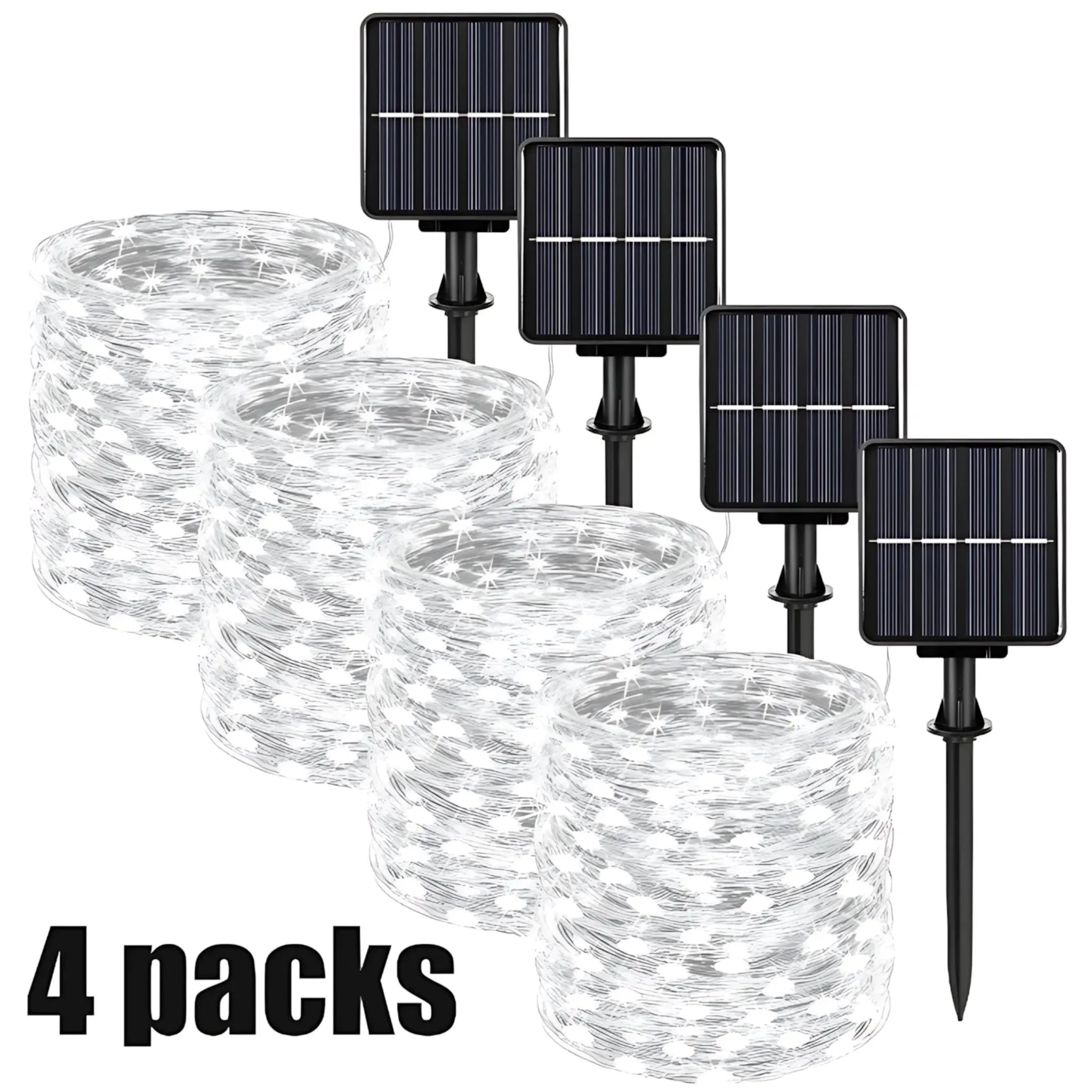 Solar String Lights - Waterproof LED Fairy Lights for Outdoor Decor