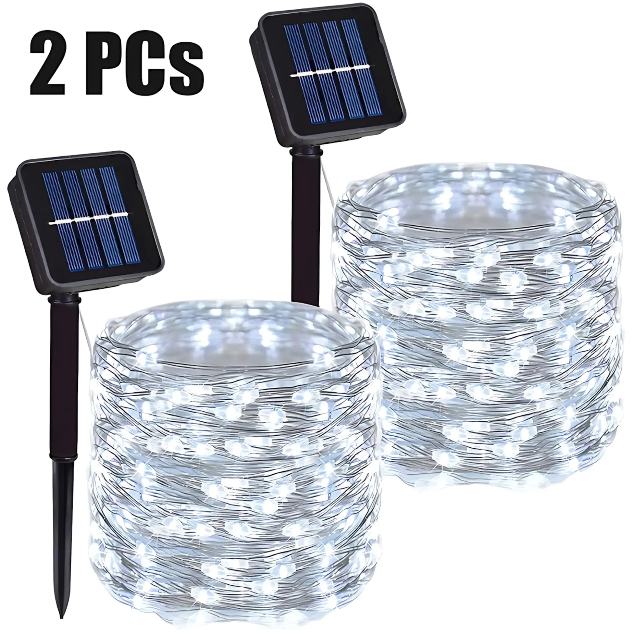 Solar String Lights - Waterproof LED Fairy Lights for Outdoor Decor