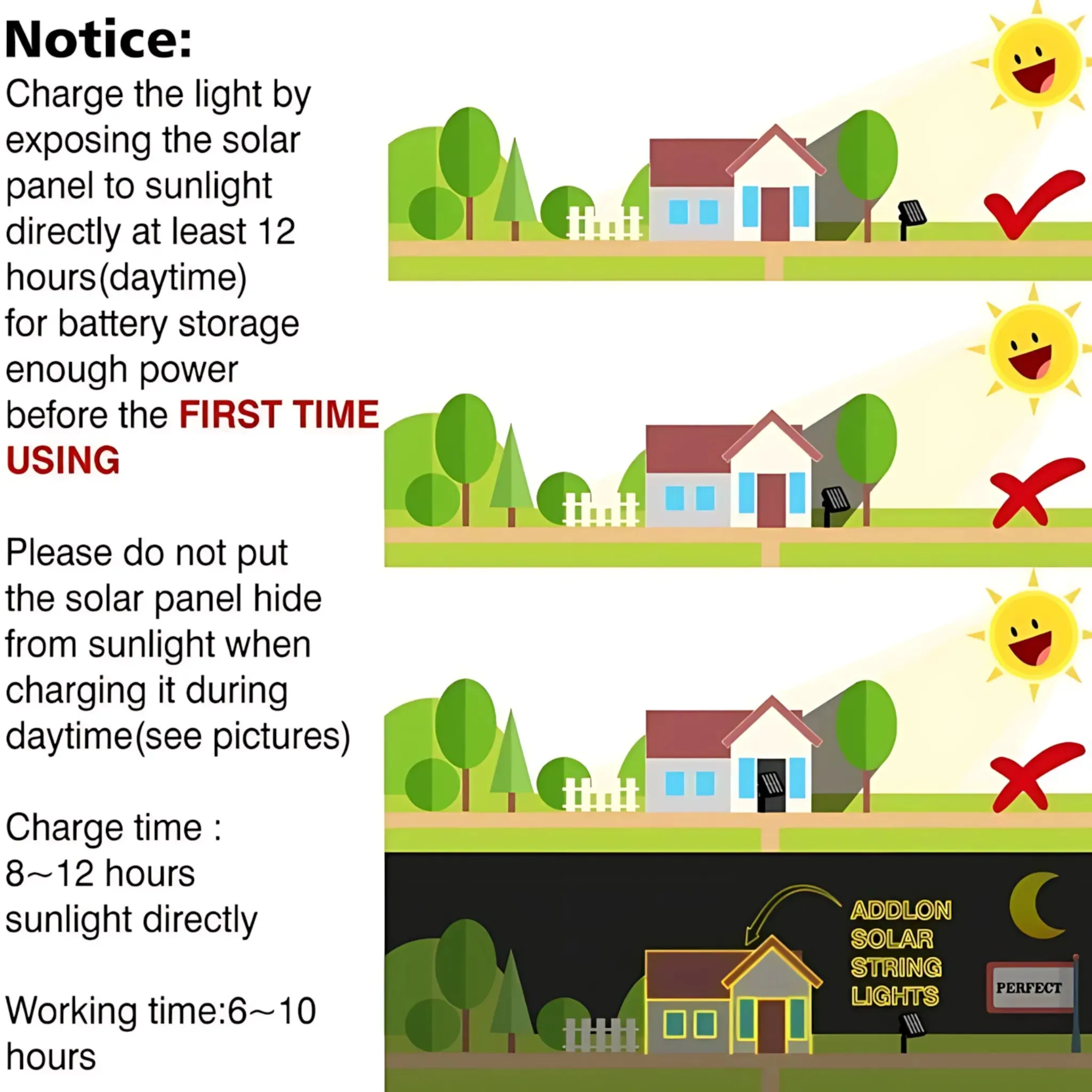 Solar String Lights - Waterproof LED Fairy Lights for Outdoor Decor