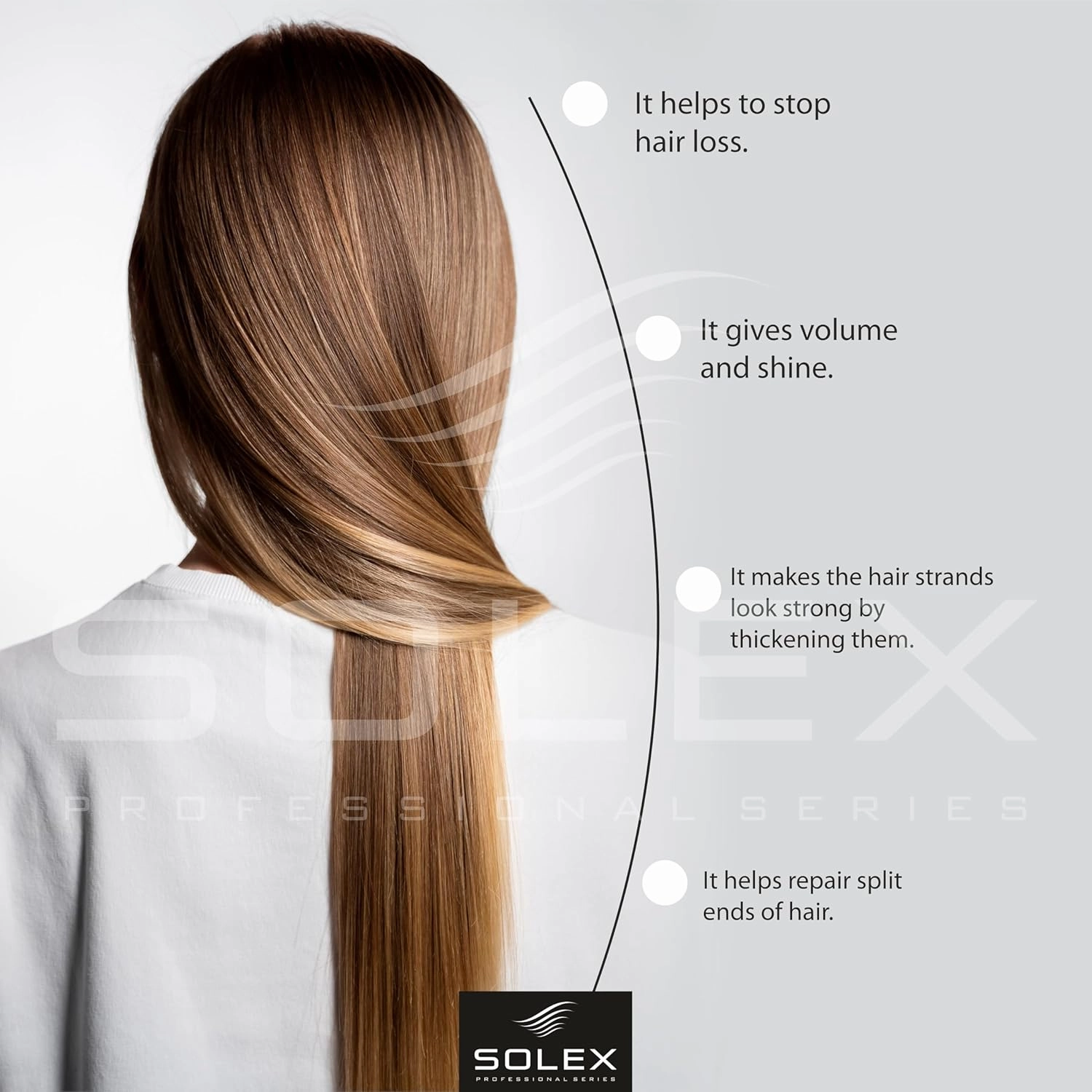 Solex Keratin Shampoo for Hair Growth - Sulfate & Paraben Free - Volumizing Shampoo for Hair Loss - Treatment for Men & Women, Thickening Volumizing Products, (1 Pack x 33.8 Fl Oz. / 1000 mL)