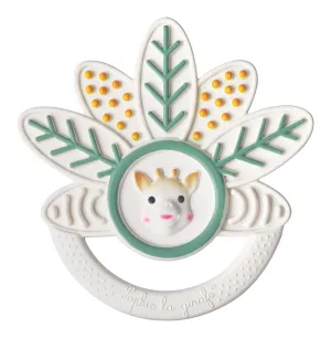 Sophie la girafe Mille Feuille Teething Ring | Easy to Grasp | Multi-Textured | Awaken All 5 Senses