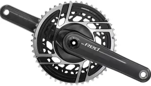 SRAM RED Crankset - 167.5mm, 2X 12-Speed, 46/33t, 8-Bolt Direct Mount, Dub Spindle Interface, Natural Carbon, E1