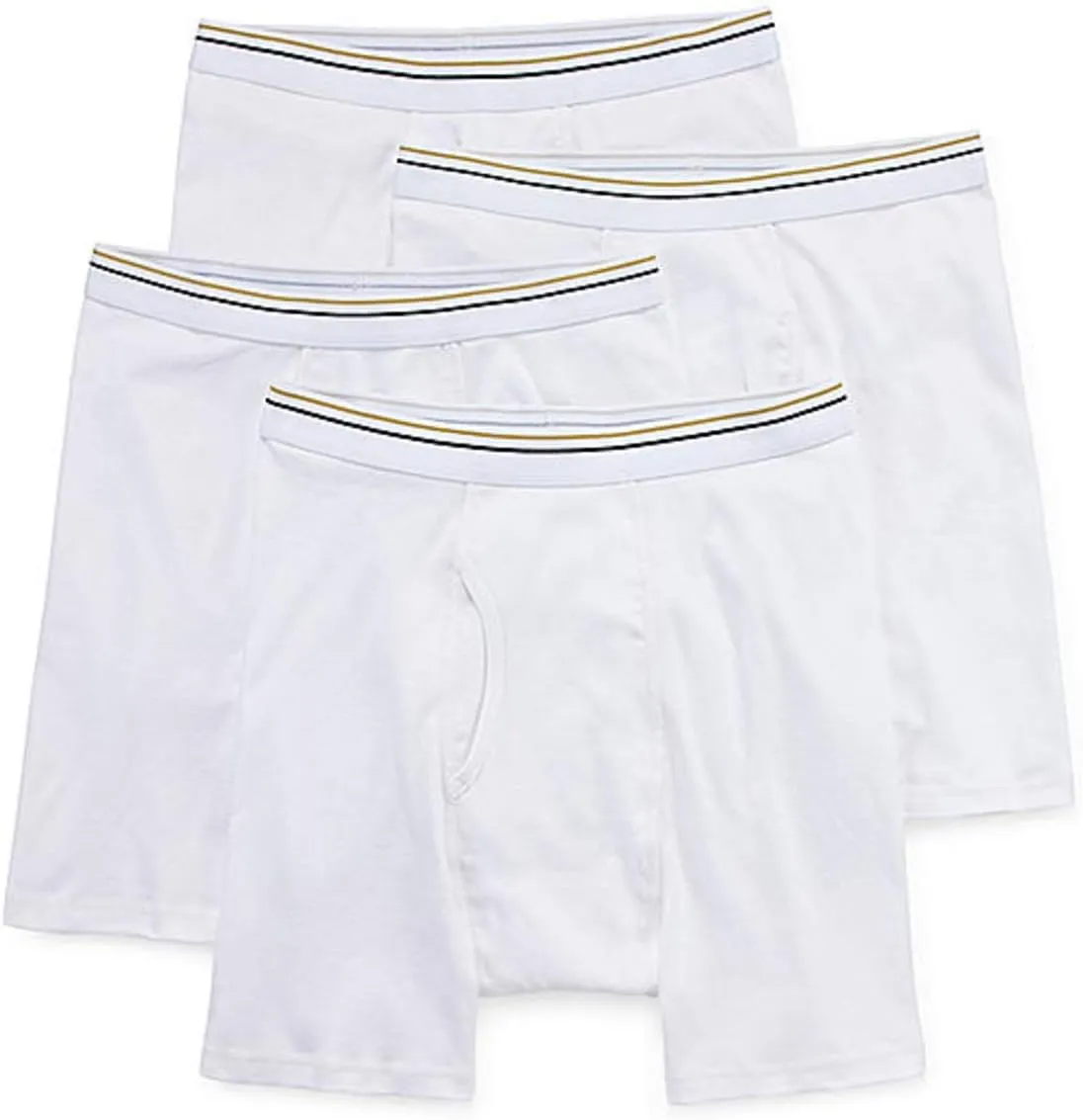 Stafford 4 Pack Boxer Briefs 100% Cotton