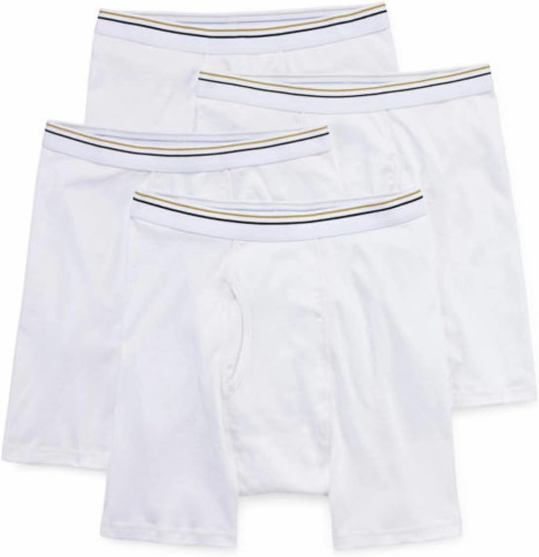 Stafford 4 Pack Boxer Briefs Big & Tall Blues