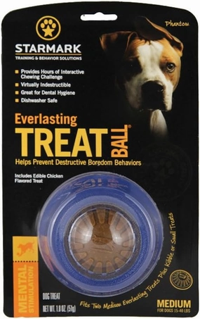 Starmark Everlasting Treat Ball Medium with 1 treat