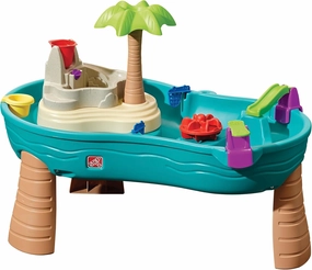 Step2 Splish Splash Seas Water Table, Kids Water Table Activity Sensory Playset, Summer Outdoor Toys, 9 Piece Water Toy Accessories, For Toddlers 1.5  Years Old, Blue & Purple