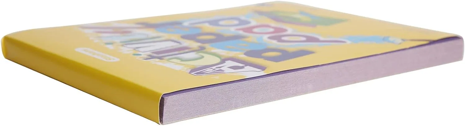 Stephens Activity Coloured Paper Pad A4 100 Sheets, Paper Book For Sketch, Writing, Colouring, Tracing Or A Notebook, For Adults And Kids, For School, Office And Home Use, Keeps Kids Entertained