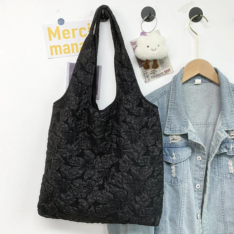 Summer Simple Fairy Flower Laced Portable Bags