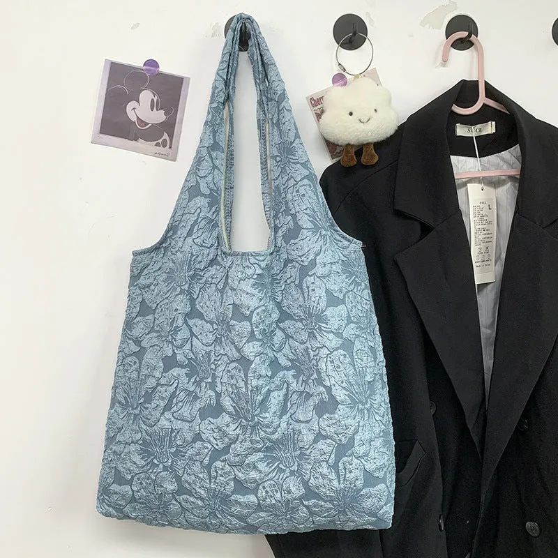 Summer Simple Fairy Flower Laced Portable Bags