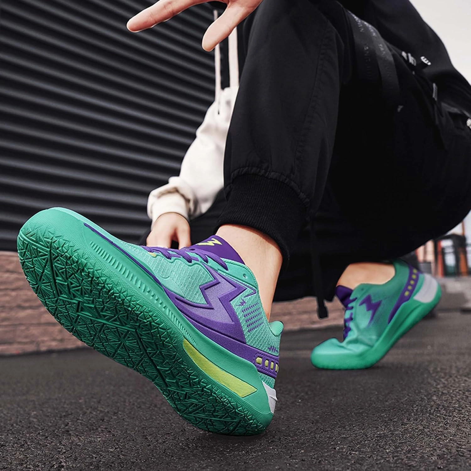 Summer Warmth, Lightweight, Anti Slip, wear-Resistant, Men's Shoes, Oversized Outdoor Shoes, Sports Shoes, Running Shoes, Casual Shoes, Hiking Shoes, Hiking Shoes, Blue Ball Shoes