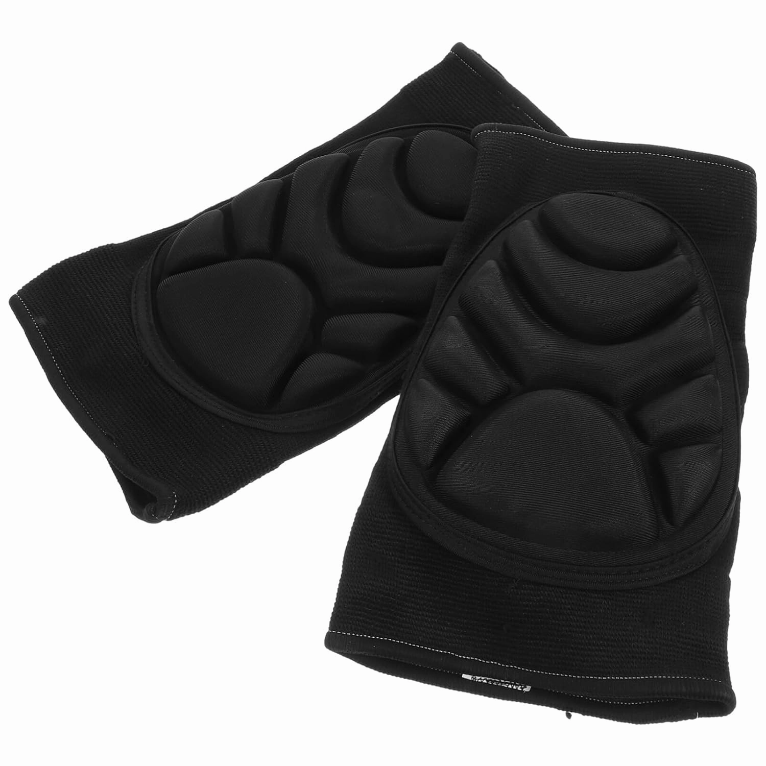 SUPVOX 1 Pair Knee Pads Knee Brace Volleyball Knee Pads Extra Cushion Support Hard-shell Knee Protector For Tiling Gardening Flooring Black