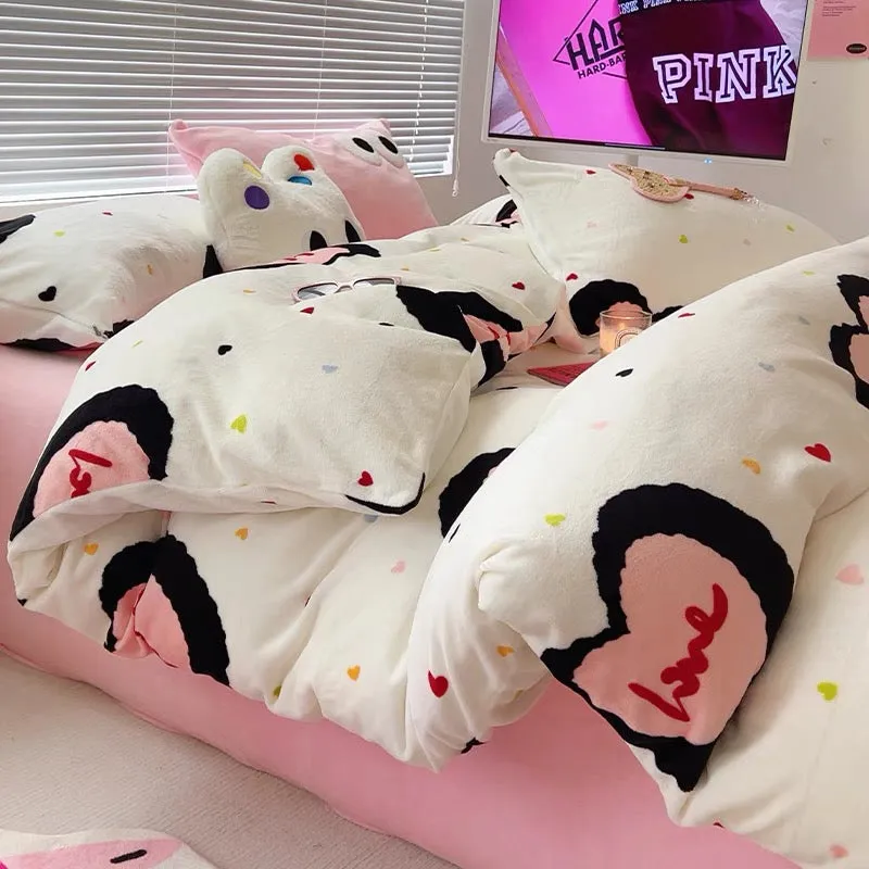 Sweetheart Moo Bedding Set